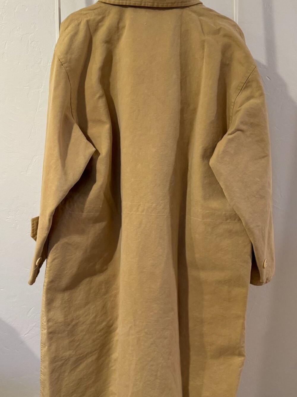 Rudy Jude Grosgrain Trench Coat - Size Large - Picture 6 of 8
